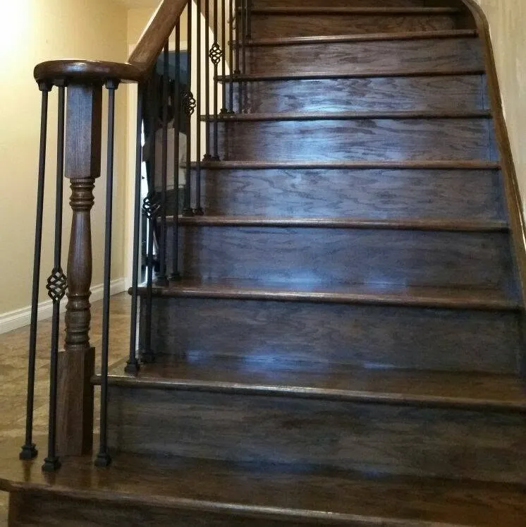 Finished flooring and staircase work by Tricity Flooring and Stairs