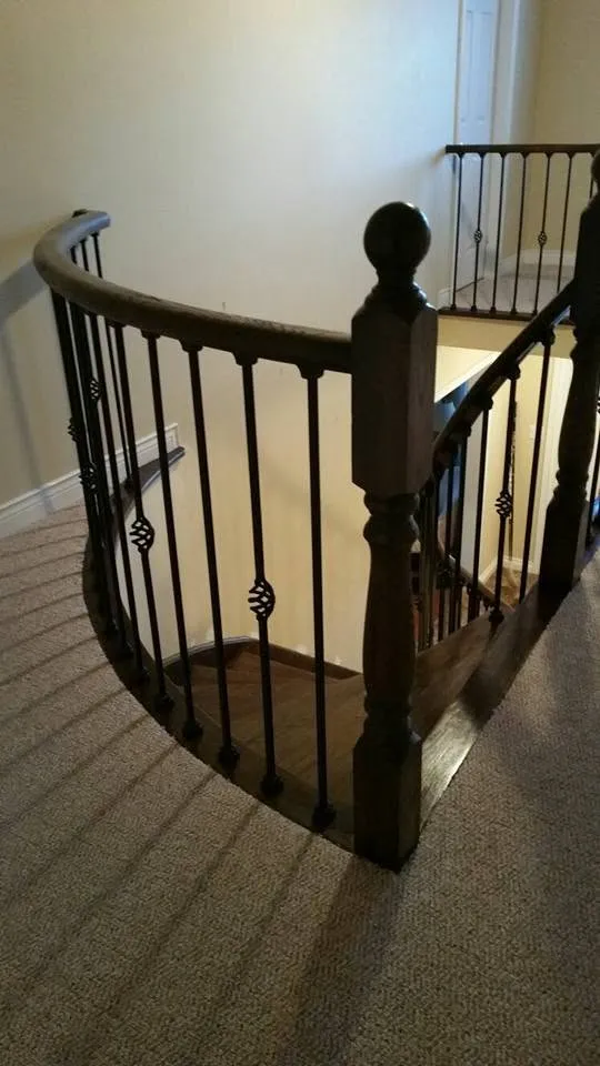 Finished flooring and staircase work by Tricity Flooring and Stairs