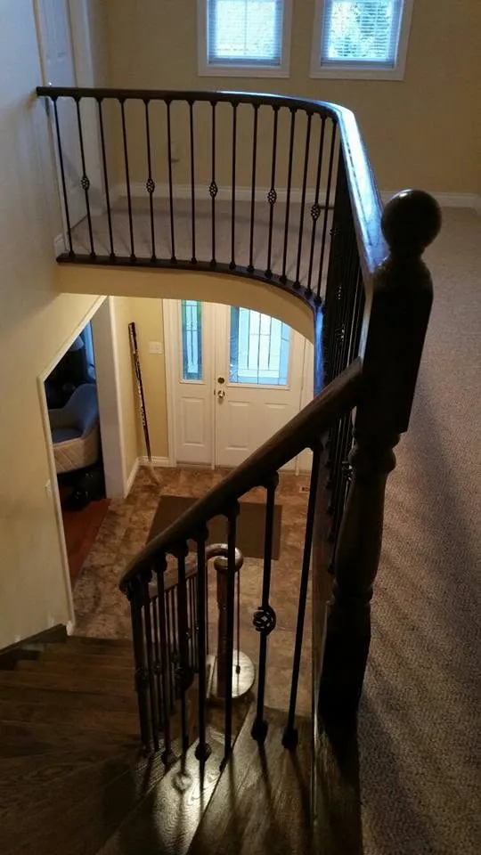 Finished flooring and staircase work by Tricity Flooring and Stairs