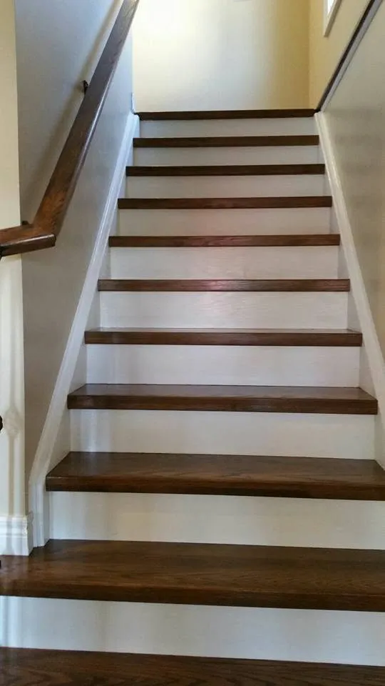 Finished flooring and staircase work by Tricity Flooring and Stairs