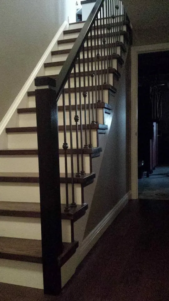 Finished flooring and staircase work by Tricity Flooring and Stairs