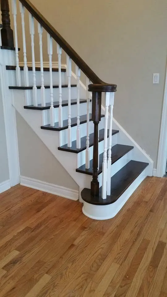 Finished flooring and staircase work by Tricity Flooring and Stairs