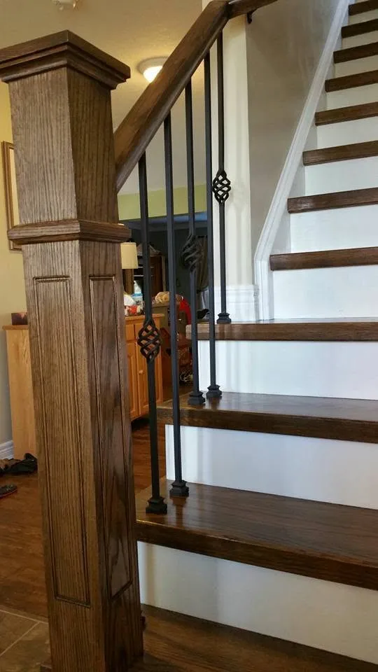 Finished flooring and staircase work by Tricity Flooring and Stairs