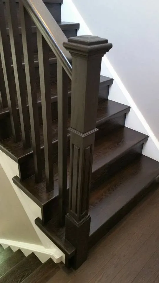 Finished flooring and staircase work by Tricity Flooring and Stairs