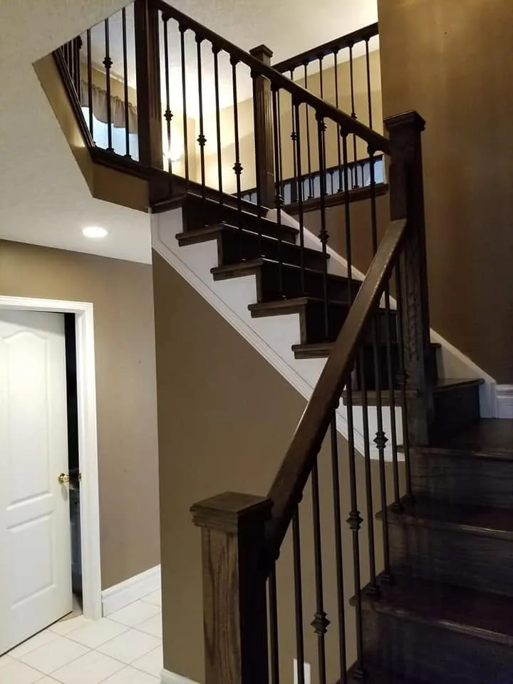 Finished flooring and staircase work by Tricity Flooring and Stairs