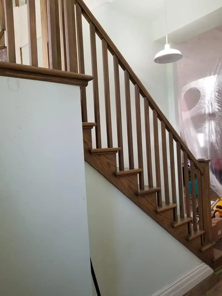 Finished flooring and staircase work by Tricity Flooring and Stairs