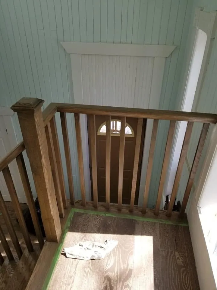 Finished flooring and staircase work by Tricity Flooring and Stairs