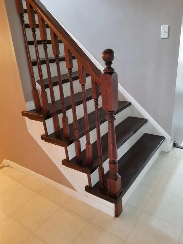 Finished flooring and staircase work by Tricity Flooring and Stairs