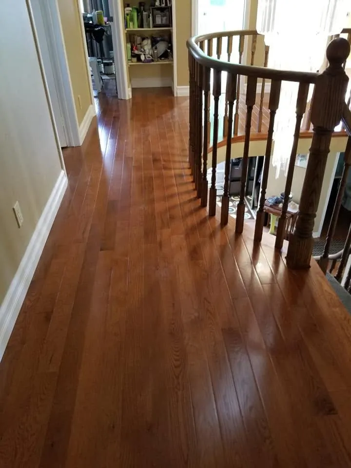 Finished flooring and staircase work by Tricity Flooring and Stairs