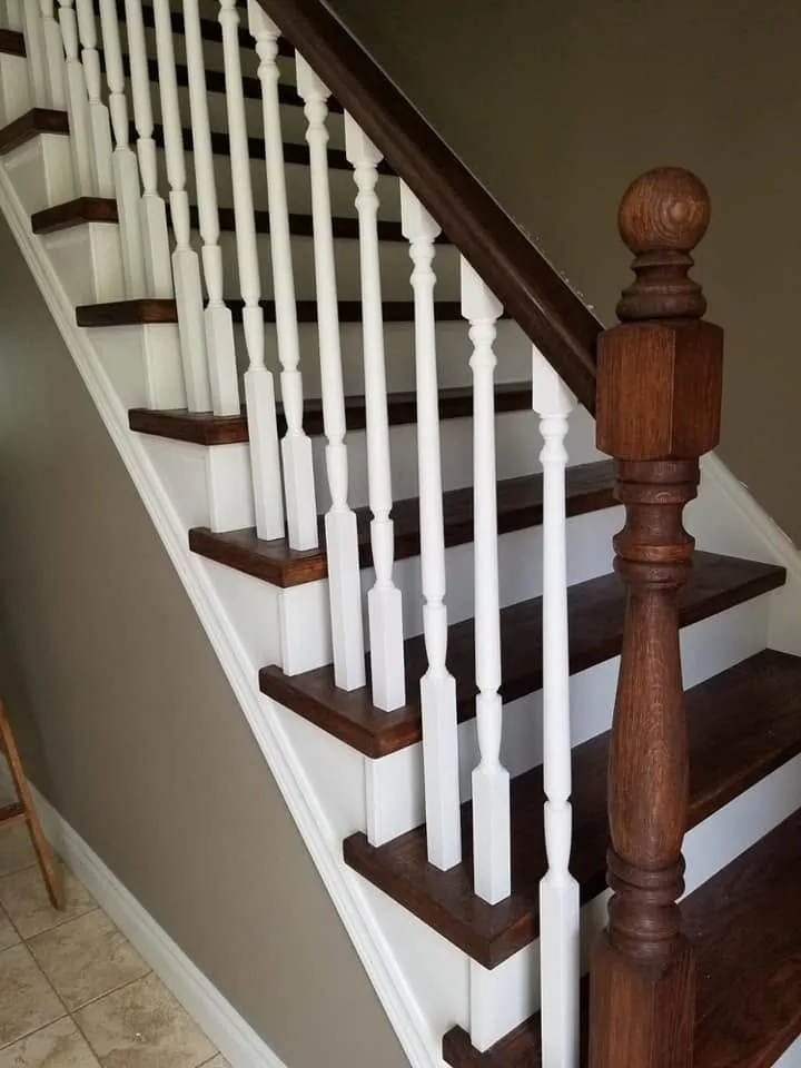 Finished flooring and staircase work by Tricity Flooring and Stairs