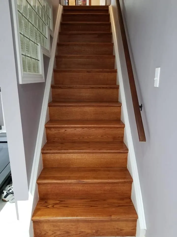 Finished flooring and staircase work by Tricity Flooring and Stairs