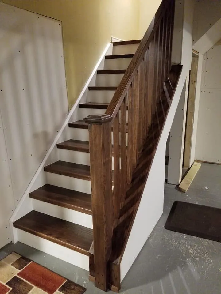 Finished flooring and staircase work by Tricity Flooring and Stairs