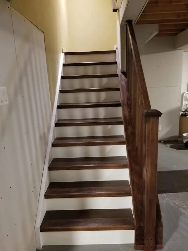 Finished flooring and staircase work by Tricity Flooring and Stairs