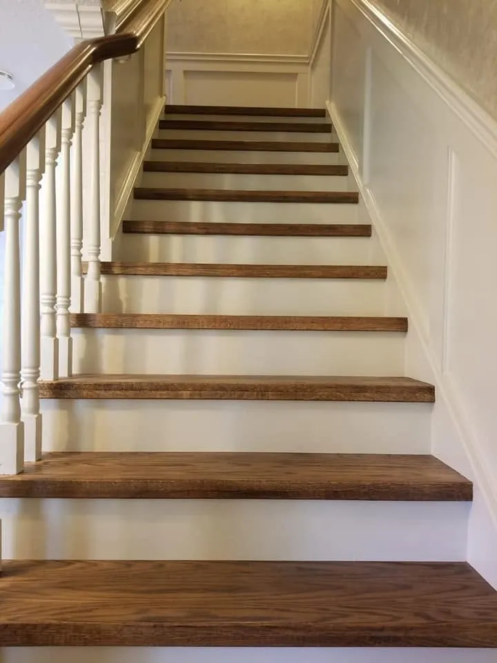Finished flooring and staircase work by Tricity Flooring and Stairs