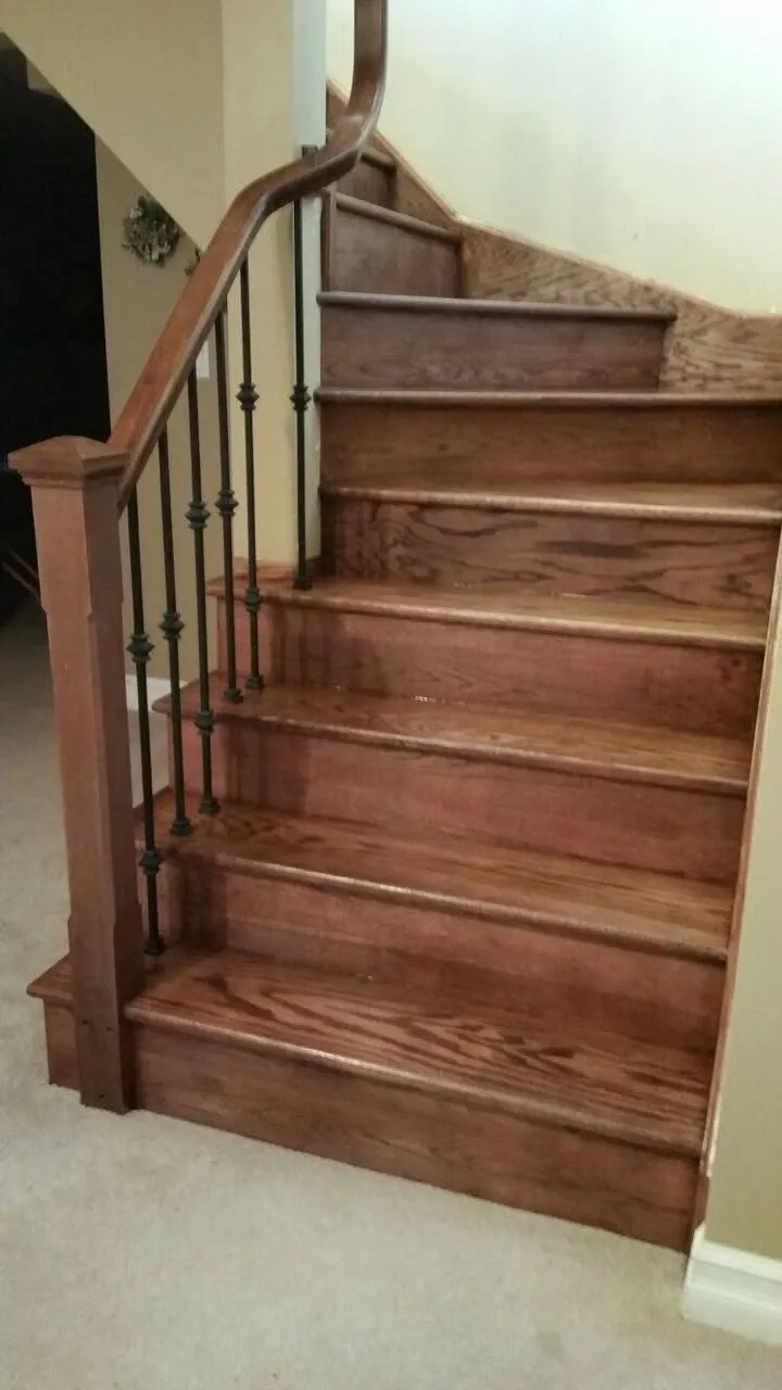 Finished flooring and staircase work by Tricity Flooring and Stairs